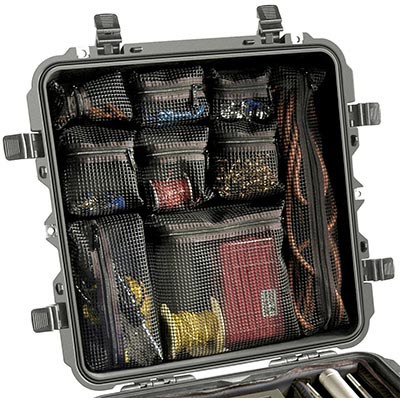 protector pelican 0349 cube case lid organizer