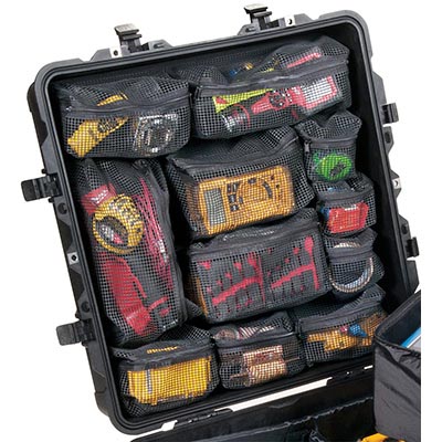 protector pelican 0379 cube case lid organizer