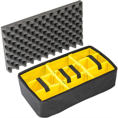 protector pelican 1515 padded divider case set