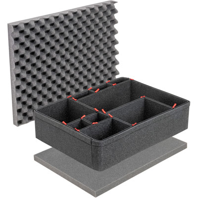 cases pelican 1600tpkit